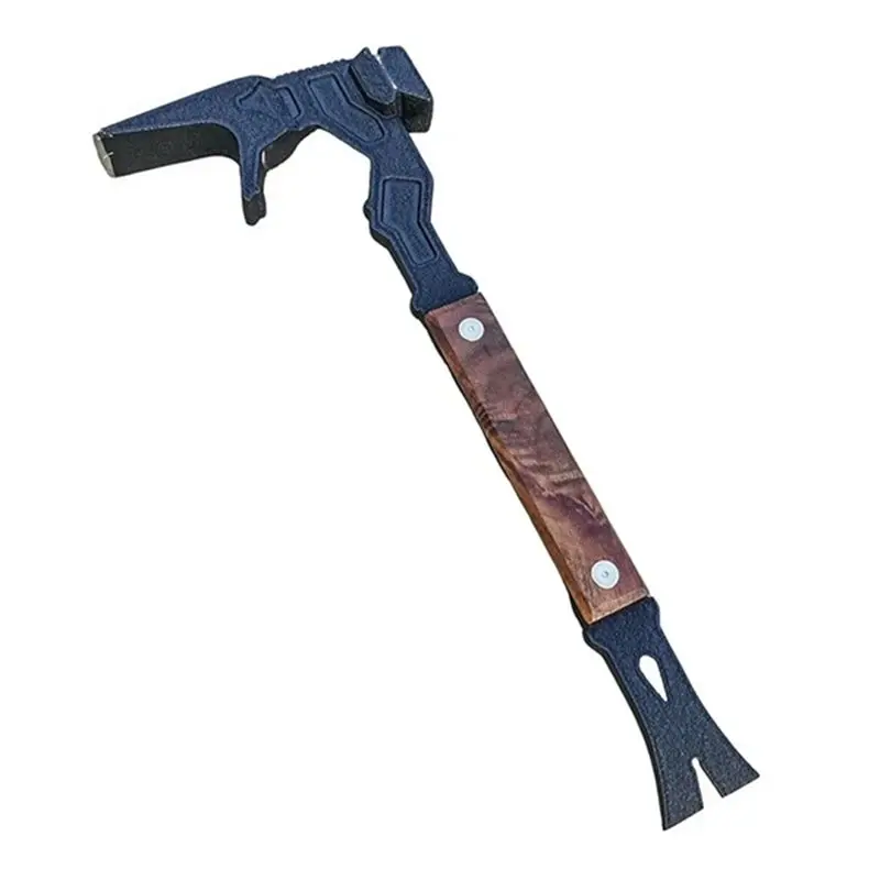 DT19-Multi-Purpose Hammer For Outdoor Tent Nailer Demolition Tool Pry Bar Home Work Use Standing Men' S Gift Automotive