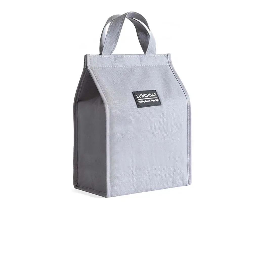 Food Drink Cooler Bag Grocery Bag Storage Bags Casual Bag Letter Picnic Tote Lunch Organizer Lunch Bag Lunch Box Canvas Handbag