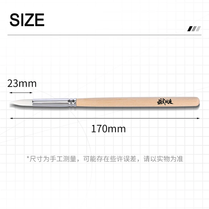 MSWZ Airbrush Cleaning Brush Special Solvent Resistant Cleaning Pen For Gundam Models Making Hobby Modeling Cleaning DIY Tools