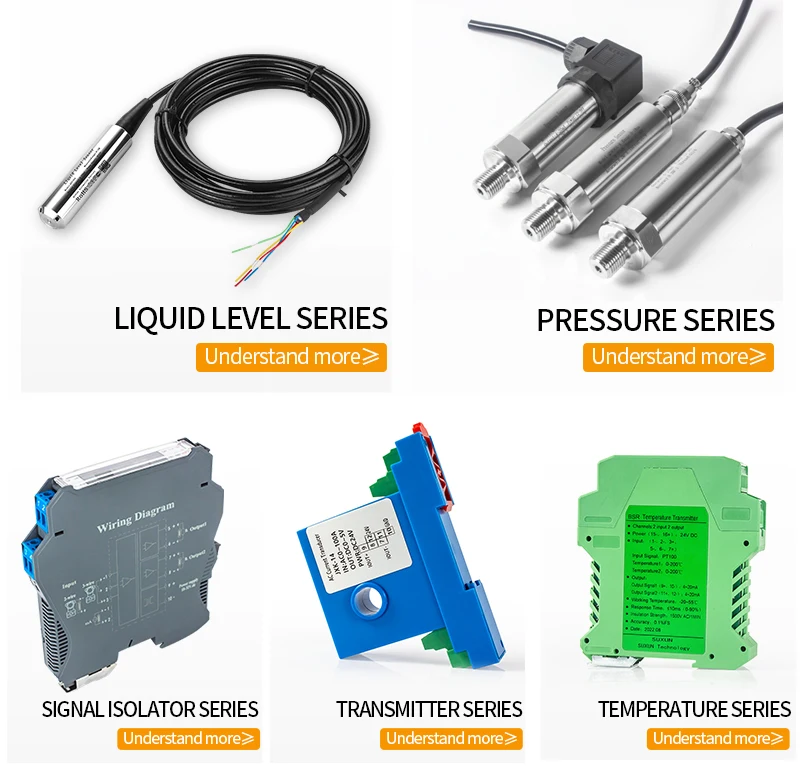 G1/2' 4-20mA Drucksensor 0-10V 1bar/10bar/100bar Öl Wasser Gas 100psi/10Kpa/50mbar RS485 Drucktransmitter – Detail 5