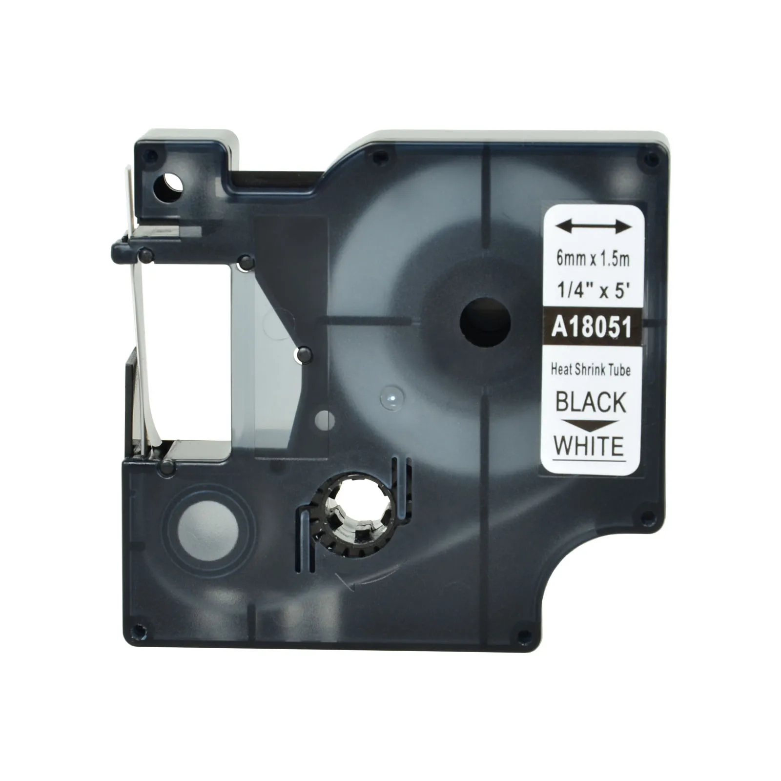 10 Stück S0718260 18051 Schrumpfschlauch-Etikettenband für DYMO Rhino Schwarz auf Weiß 6MM Dropshipping – Detail 9