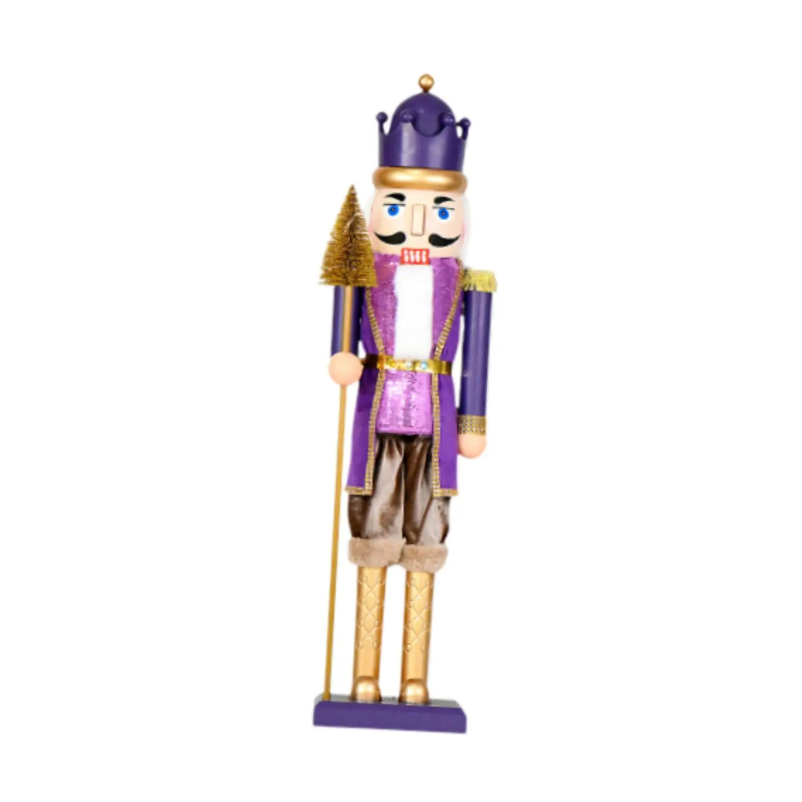 Christmas Nutcracker Soldier Table Centerpiece Classroom Fireplace Staircase with Music and Light Party Decoration Classic