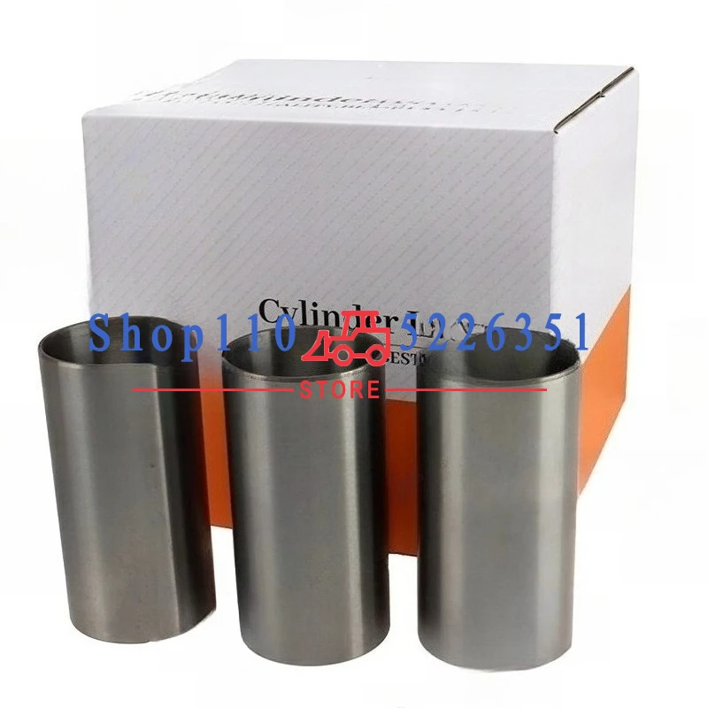 

3 PCS D722 Cylinder Liner For Kubota Engine Excavator Overhaul Rebuild Kit Piston