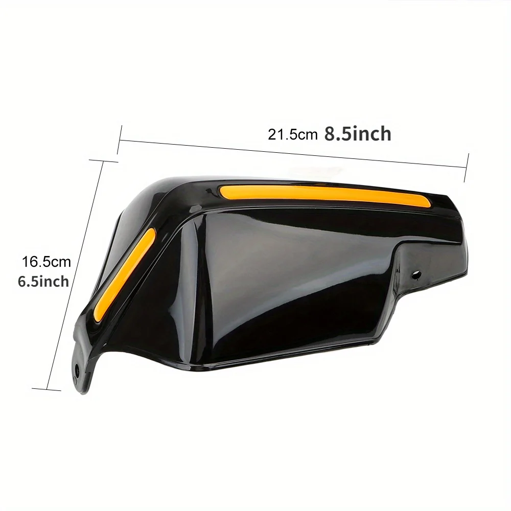 Windproof Motorcycle Hand Guards | Universal Handlebar Protector Shield for Motorbike ATV Accessories