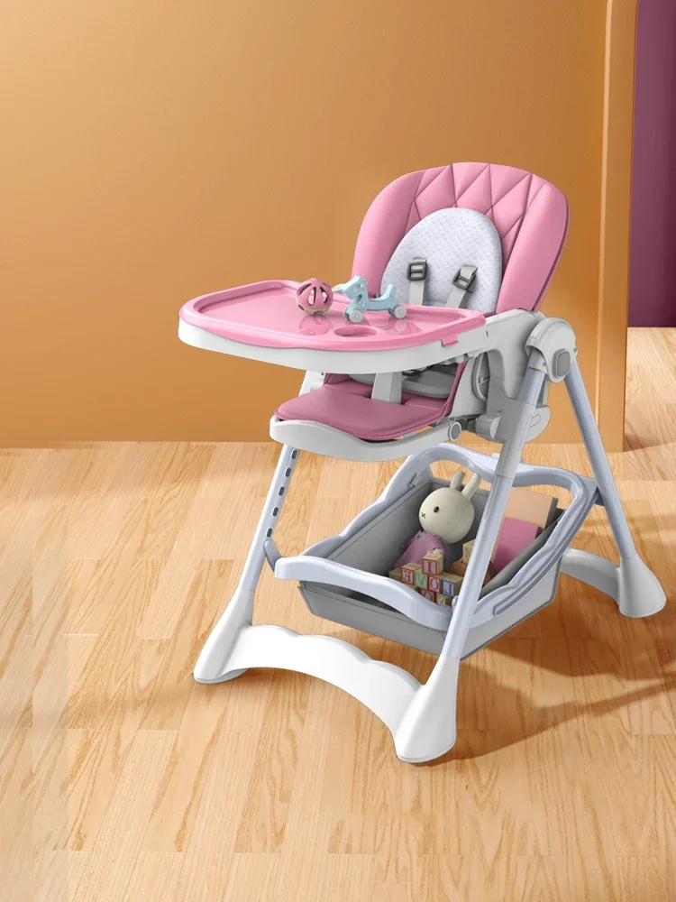 Good price for plastic multifunction 3 in 1 children eating adjustable baby high chair baby feeding chairs