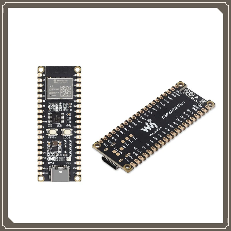 ESP32-C6-MINI-1 Development Board WiFi 6 Bluetooth Wireless for IoT Applications