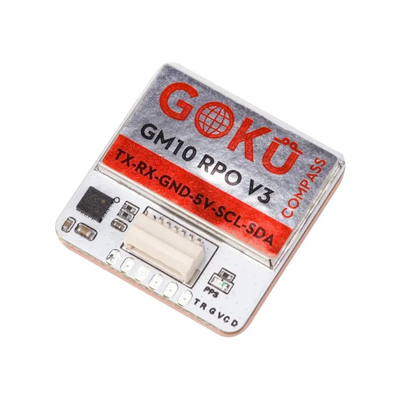 ABZW For FLYWOO GOKU GM10 Pro V3 GPS Module With Compass QMC5883L 72 Searching Channel For FPV Drone