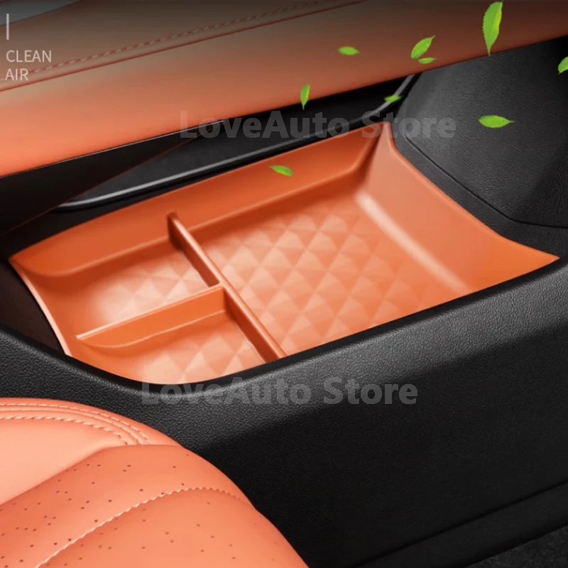 

For Changan Deepal S7 2023 2024 Car Storage Box Under Center Console Storage Interior Multifunctional Protection Accessories