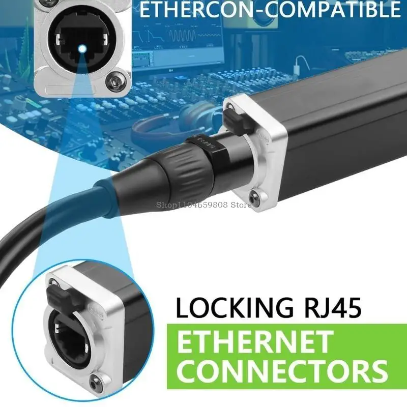 Stage XLR Ethercon Extender For 100m DMX512 Lighting Control And Clear Auditory Transmission