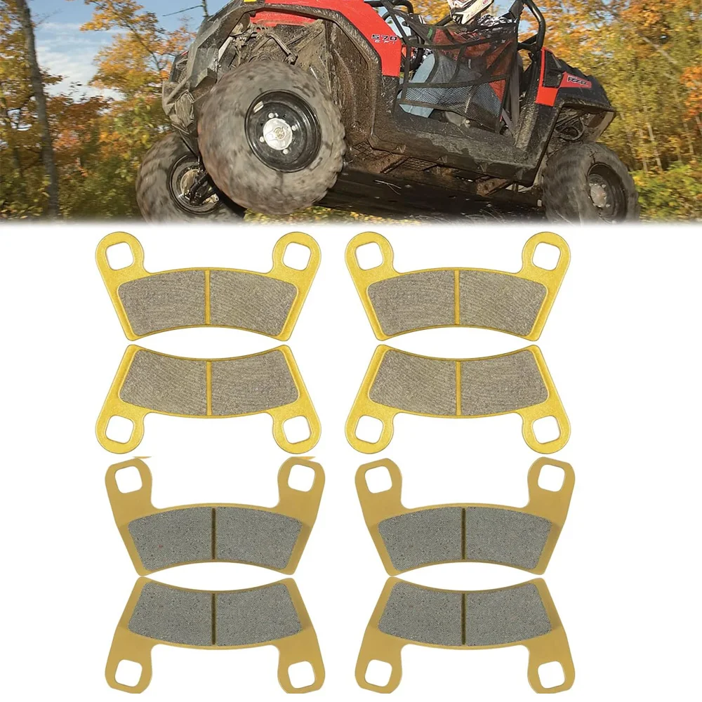 

Parking Brake Pads, Heavy Duty Front & Rear 8X Brake Pads For Polaris Razor RZR 570 RZR 800 RZR 900 RZR 1000 RZR S 800 900