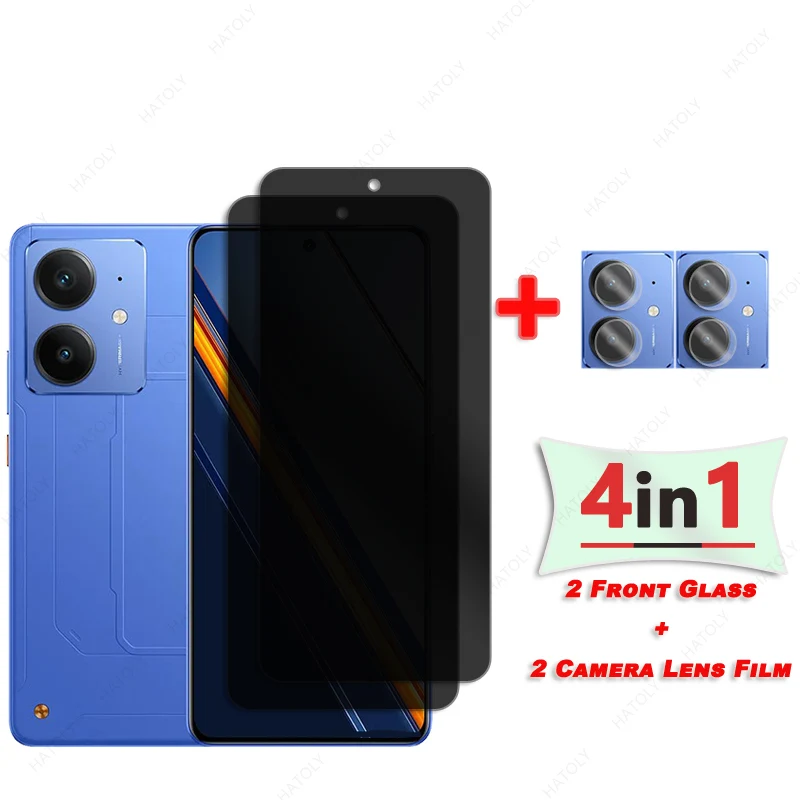 

Privacy Screen Protector For Realme Neo7 SE Glass For Realme Neo7 SE Tempered Anti Glare Glass Camera Lens Film Anti-spy Glass