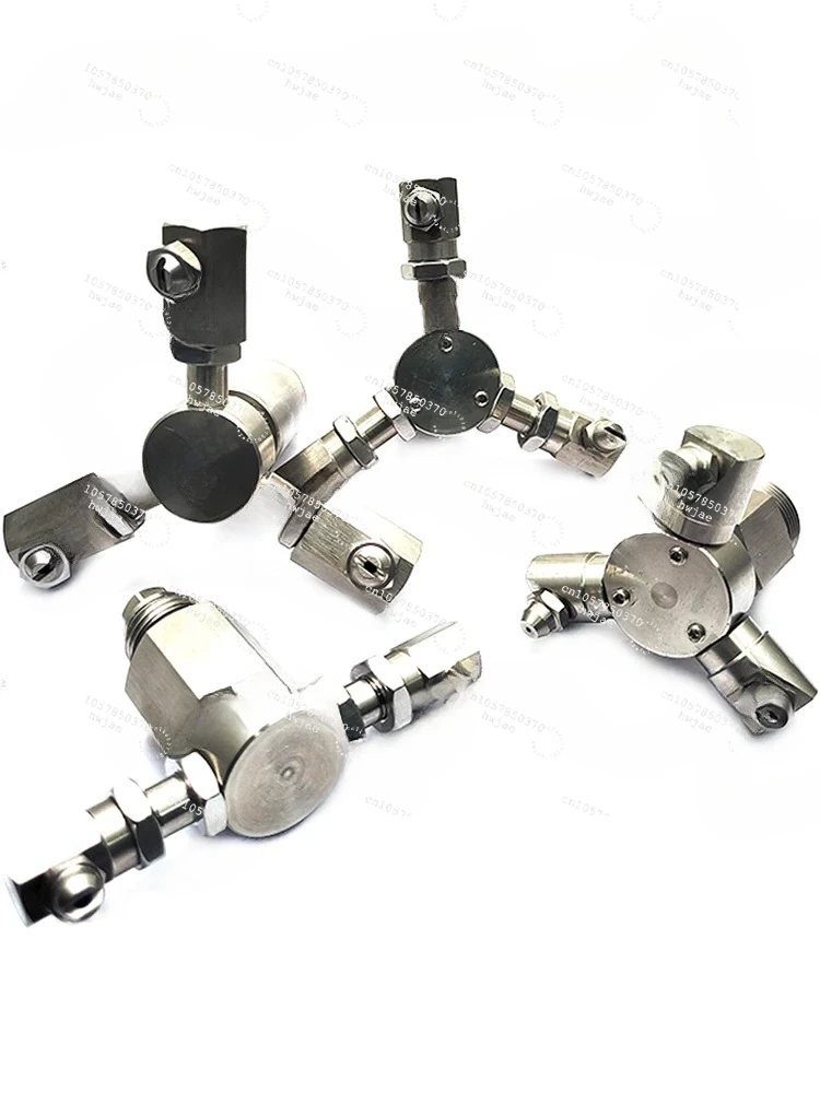 High Quality SS304 360° Rotary Car Wash Nozzle Automatic High Pressure Cleaning Industrial Dust Removal Machine