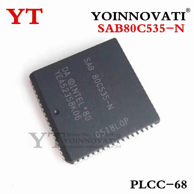 

10Pcs/Lot SAB80C535-N SAB80C535 SAB 80C535-N 80C535 N PLCC68 IC Best quality.