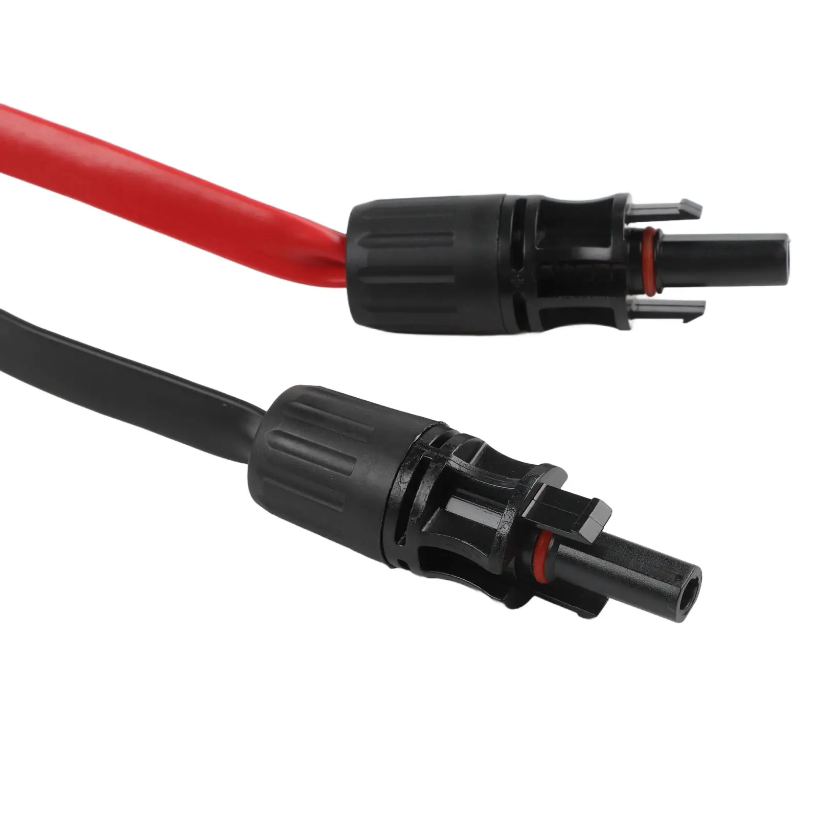 

Flexible Flat Cable Flat Solar Cable 100cm Length Compatible With PV Connectors Copper Wire Core 1.5kV Voltage Level