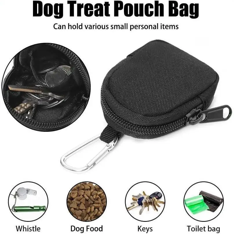 

Men's Coin Pouch Keychain - Compact Zipper Case with Triangle Ring, Outdoor Waterproof Organizer for Coins & USB Drives