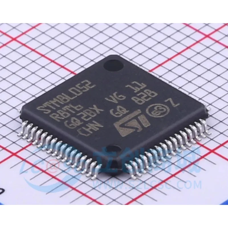 12PCS  STM8L052R8T6 LQFP-64  100% New original Chipset IC Electronic Component SMD