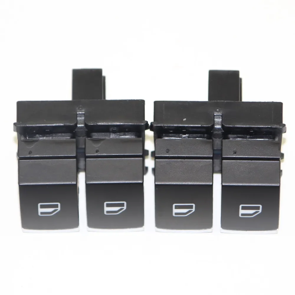 2pcs חלון הרגולטור מתג הדלת chrome עבור Vw גולף 5 פאסאט tasat cc caddy tiguan 5k3 959 857 a/b xsh