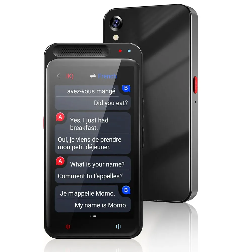 WIFI Z6 Translator hot spot offline Machine 138 Languages Intelligent Translate Realtime Voice Recording Text Translation Device