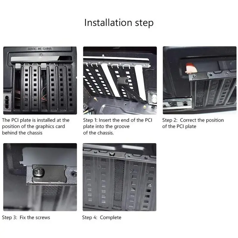 5 Stuks Pci Slot Cover/Pci Slot Cover Stof Filter Blanking Board Koelventilator Filter Filter Ventilatie Pc Computer Case