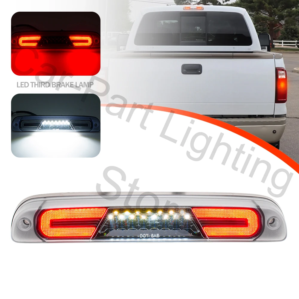 For Ford Ranger F-250 F-350 F-450 F-550 Mazda B2300 B2500 B3000 B4000 LED High Mount Third Brake Light 3rd Rear Stop Lamp cargo