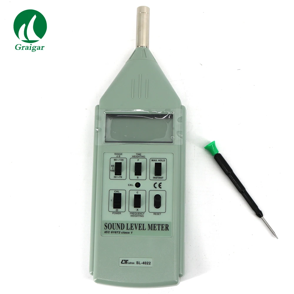 ใหม่ของแท้ LUTRON SL-4022เครื่องวัดระดับเสียงดิจิตอลเมตรประเภท30-130DB