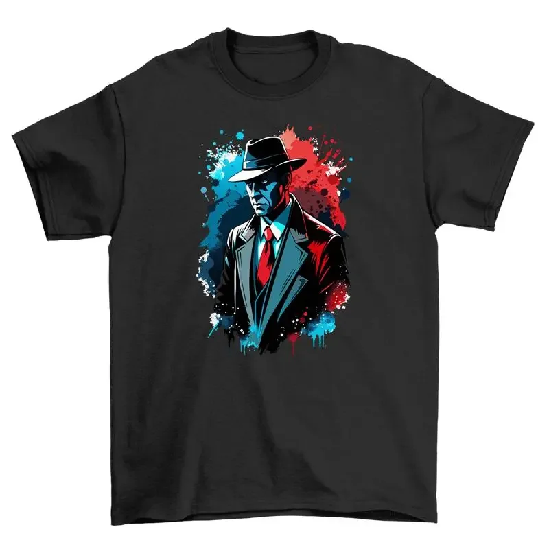 Retro_4 Classic Suit Tie t shirt Timeless Dapper Funny Design Per