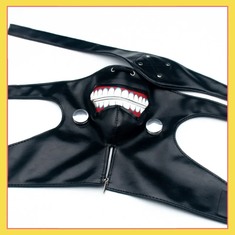 

New anime merchandise Tokyo Ghoul Mask Zipper Tokyo Seed Eating Mask Kinki Ken Cosplay Props Clothing