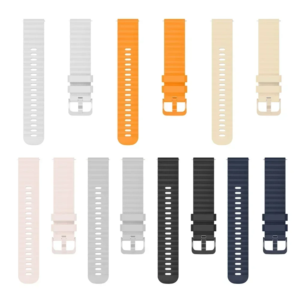 20mm 22mm Silikon für Amazfit Bip 5 Strap GTR 4 3 2e Armband Garmin Venu 3 2 Band HUAWEI UHR GT 5 Ersatz Armband Gürtel