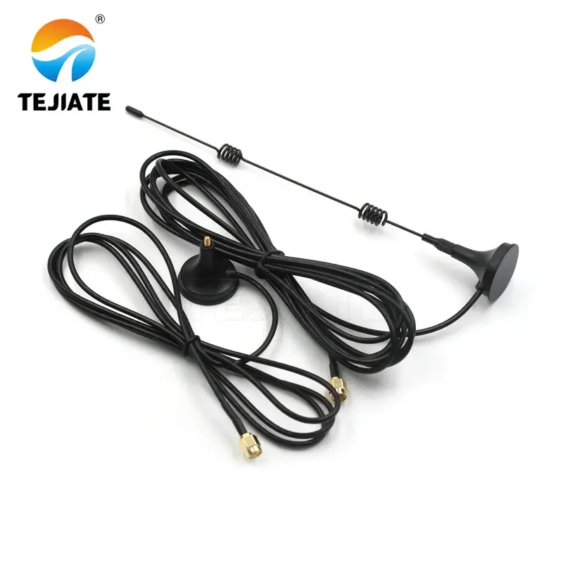 2PCS 2.4G Wifi Suction Cup Band Antenna SMA Inner Hole /Inner Pin Wireless Router WLAN Router Booster 22.5CM Height