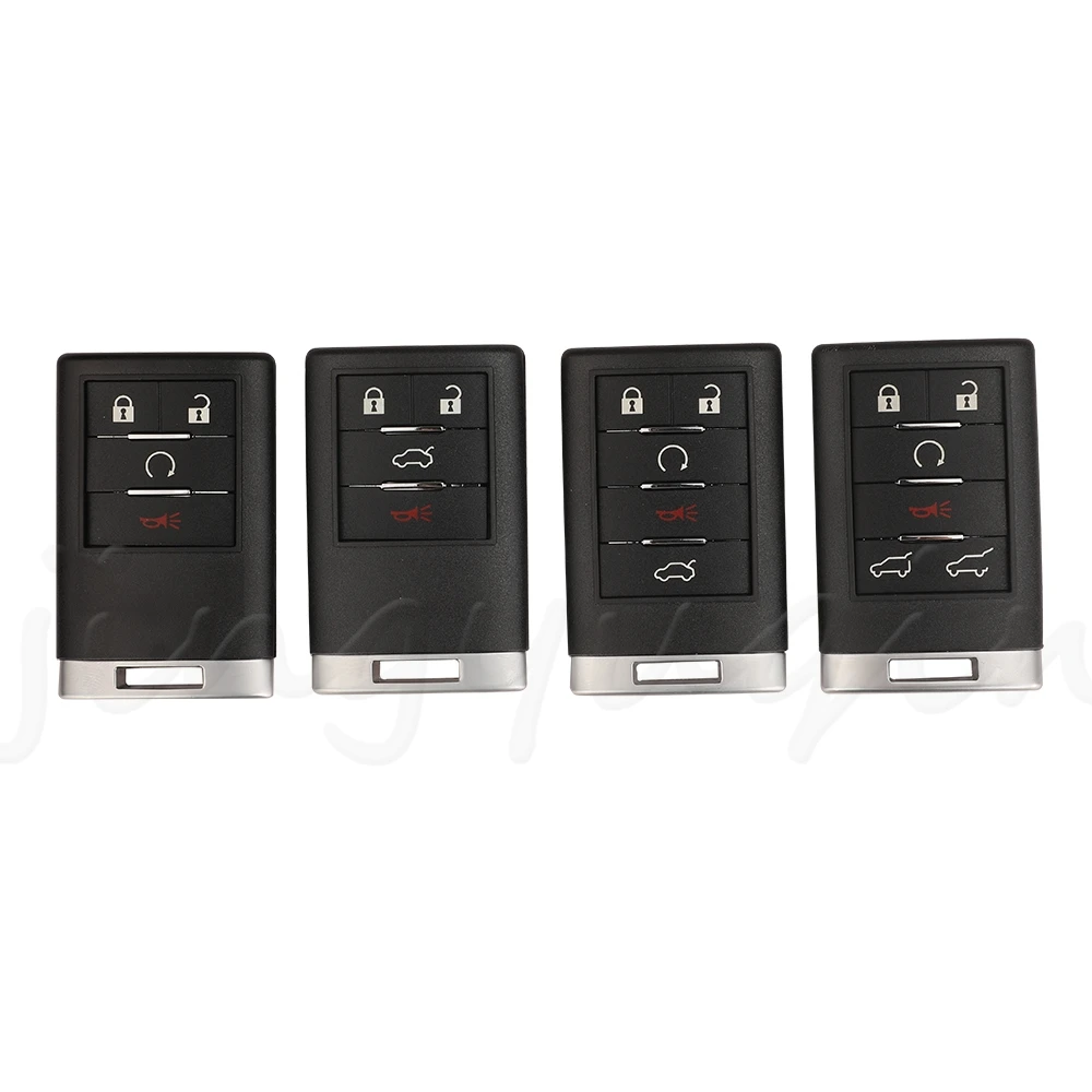 Jingyuqin Remote Smart Car Key fccid：OUC6000066 315MHZ 4,5,6Buttons For Cadillac Escalade EXT ESV 2007-2014