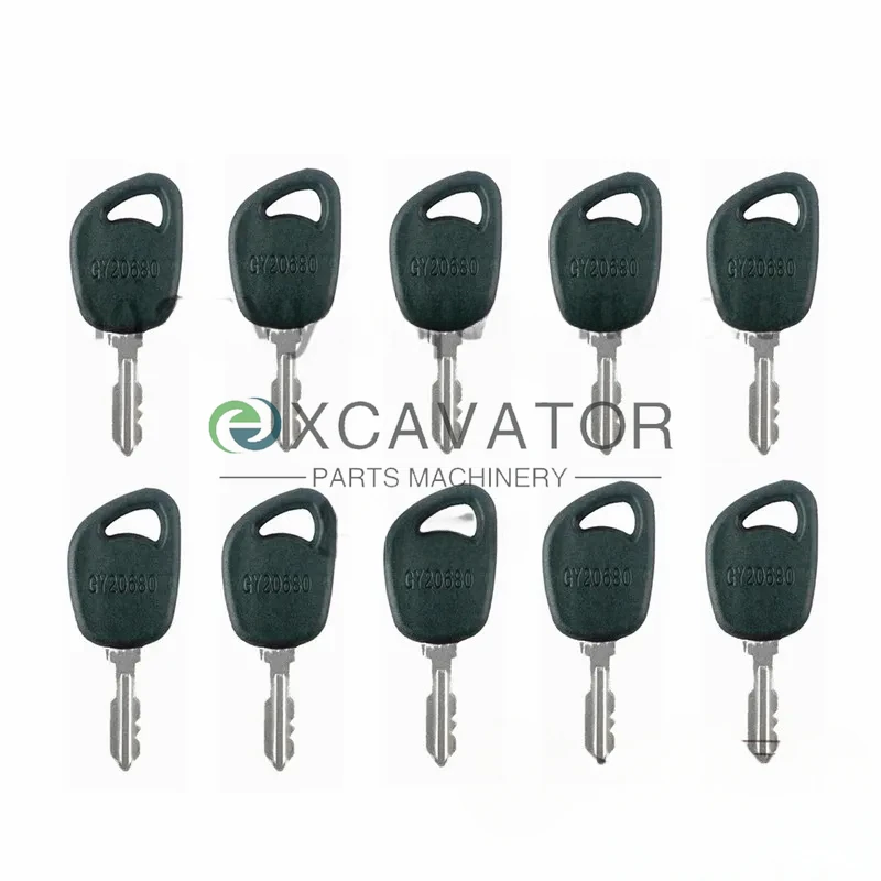 10Pcs Ignition Starter Key GY20680 For HUSQVARNA Cub Cadet John Deere Delta Poulan  MTD Toro Mower Lawn Tractor