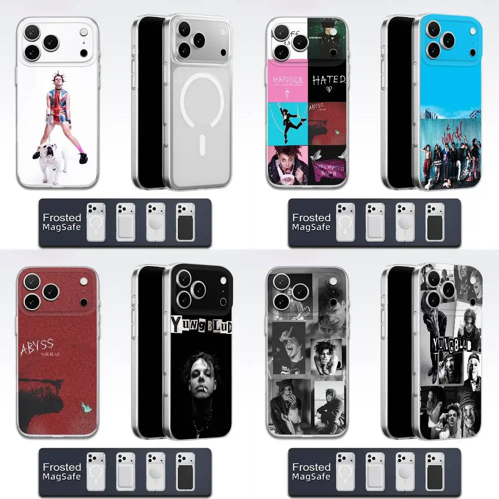 

Y-Yungblud Abyss Weird Hated Phone Case For iPhone 17,16,15,14,13,12,11,Pro,Max,Plus,E,Air,Mini Magsafe Frosted Transparent