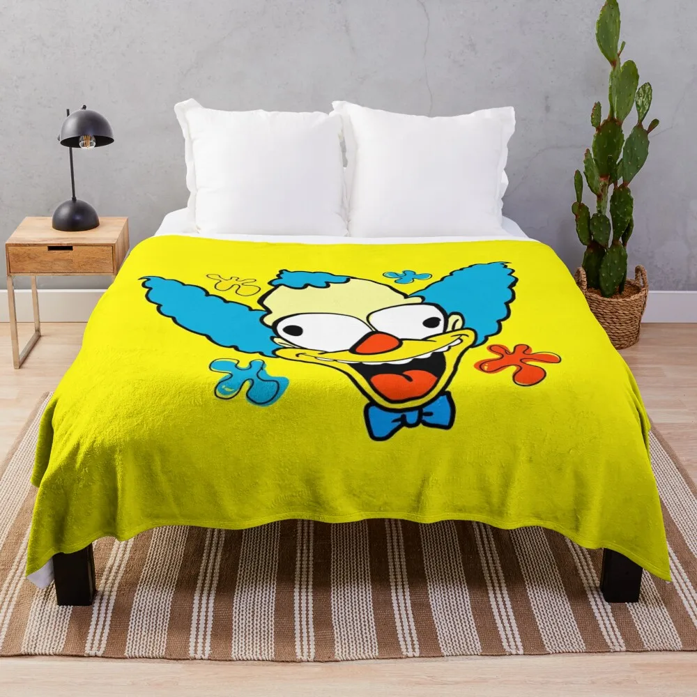 

krusty Throw Blanket Camping Blankets Sofas Of Decoration Blankets For Bed Blankets