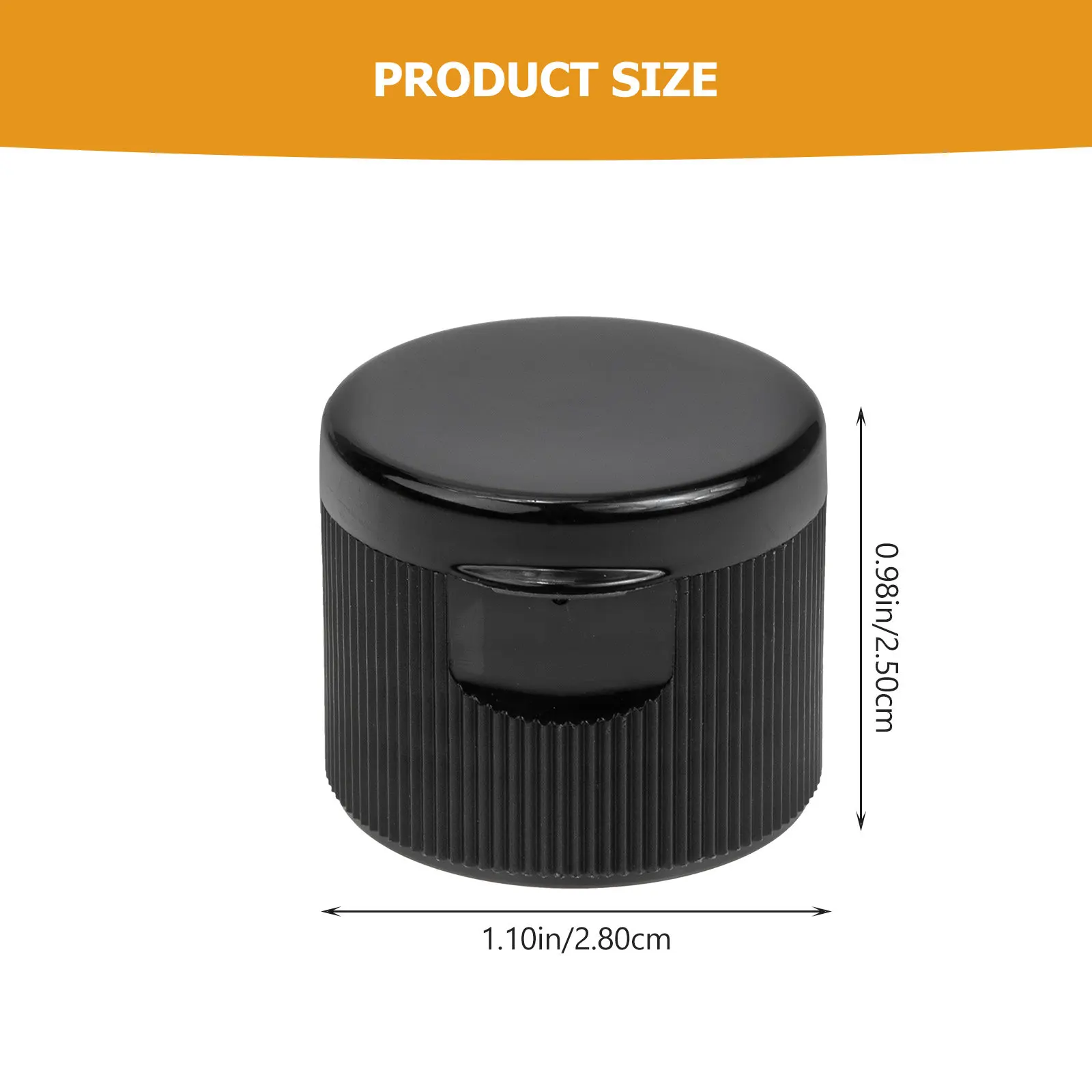 30Pcs Leakproof Sports Bottle Lids Replaceable Water Bottle Caps Pull-Top Spouts for 28Mm Outer Diameter High-Grade Plastic