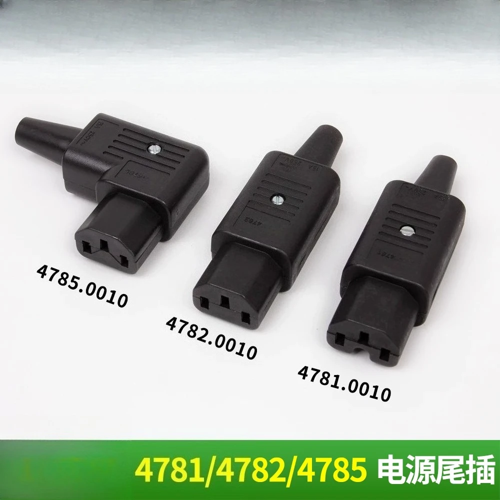 IEC Rewireable Power Inlet Socket, Compatible with Schurter 4781 4782 4785 HiFi Audio Power Connector