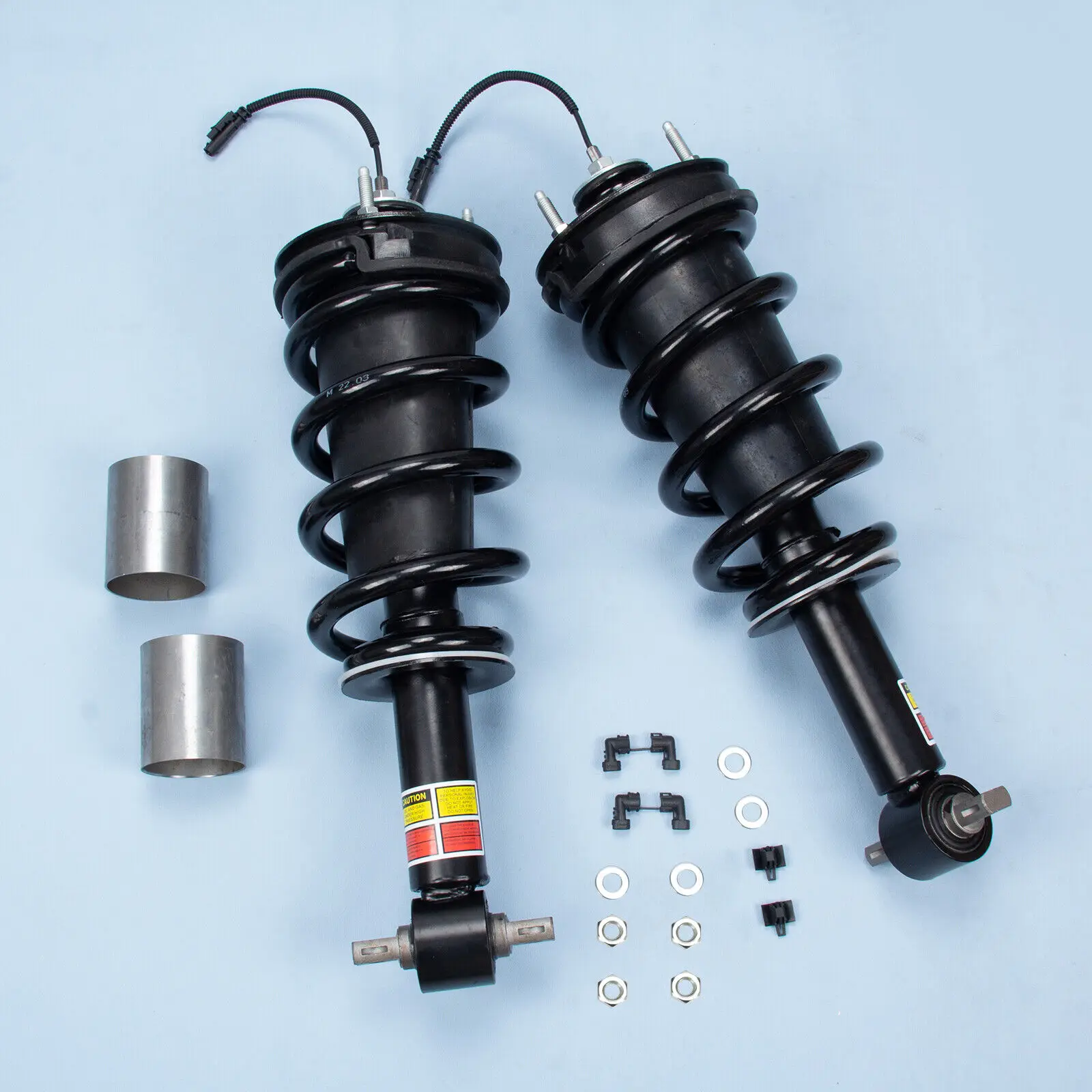 Pair Front Air Shock Absorber Assy Left + Right For Chevy GMC GM Cadillac 15-20