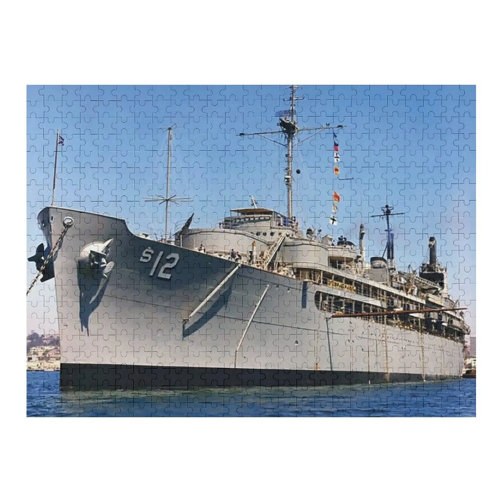 

USS SPERRY (AS-12) КОРАБЛЬНЫЙ МАГАЗИН Пазл Детские игрушки на заказ Игрушки для детей Пазл