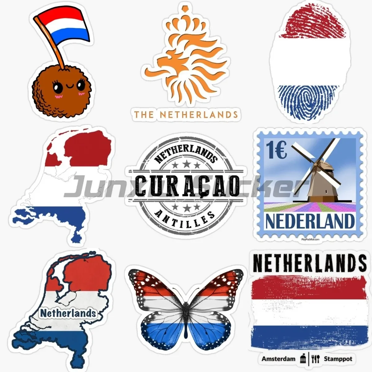 

Creative Holland HL Dutch Flag Map Sticker Bumper Truck Wall Car Moto Accessories Room Window Decoration PVC Decal Customizable