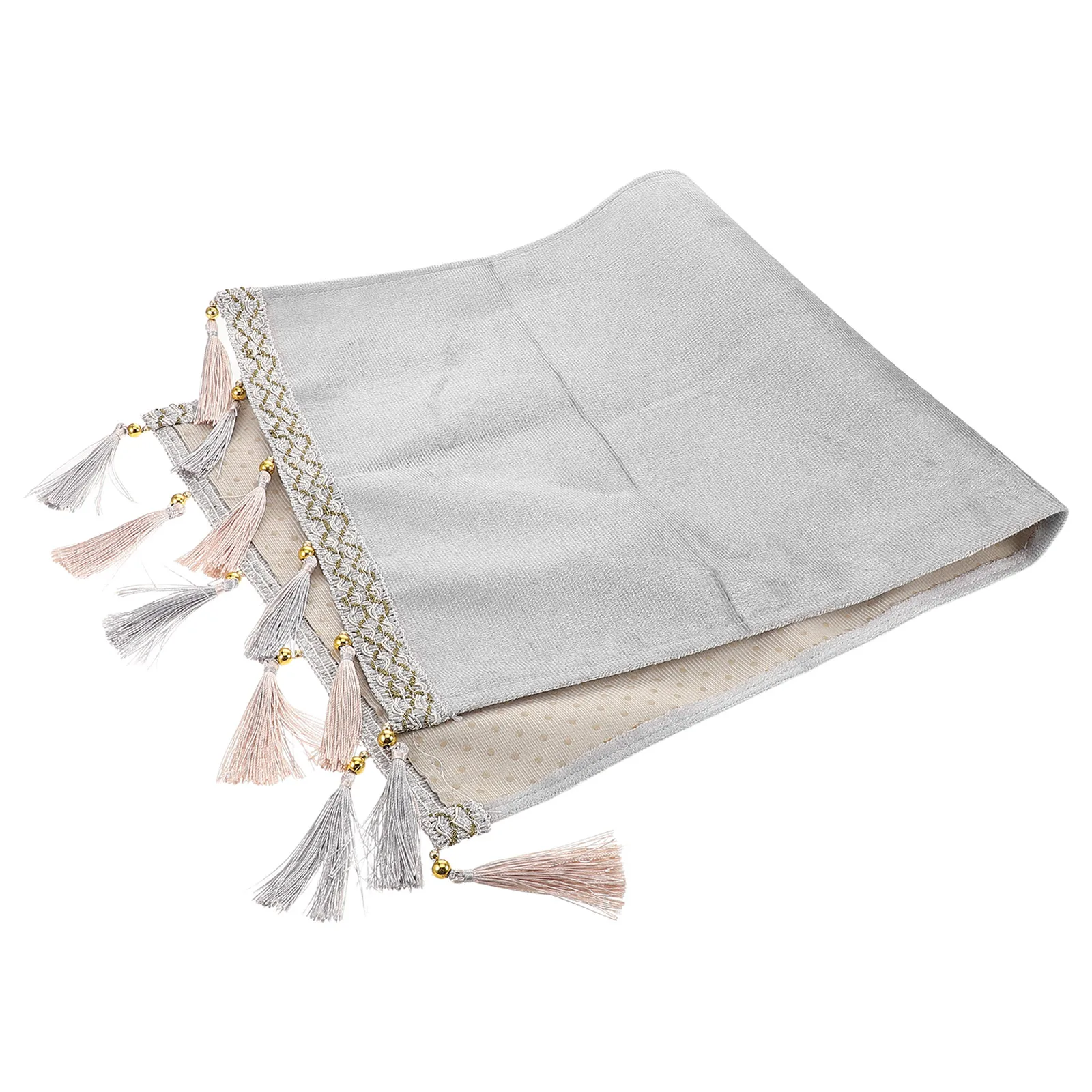 

Microwave Oven Cover Top Dust Protective Grey Counter Appliance Fabric Cloth Kitchen Supplies Water Resistant Oil Protection