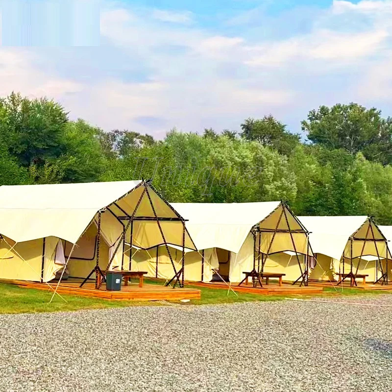 Wodoodporny namiot kempingowy na zewnątrz, wakacyjny Glamping, luksusowe zakwaterowanie, Living Eco, pustynny pokój hotelowy, Hotel