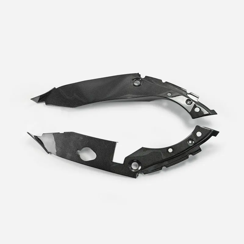 SAAR For Honda FK8 Type R Carbon Fiber Intercooler Radiator Panel Engine Compartment Side Heat Shield