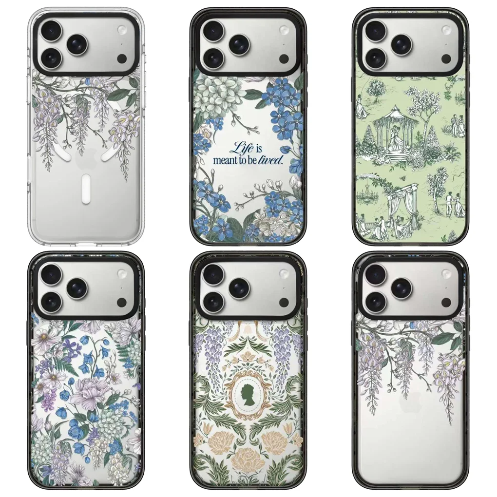 

Wedding Pattern Acrylic Magnetic Case: Compatible with IPhone 17 16 15 14 13 12 Pro Max 17 Air