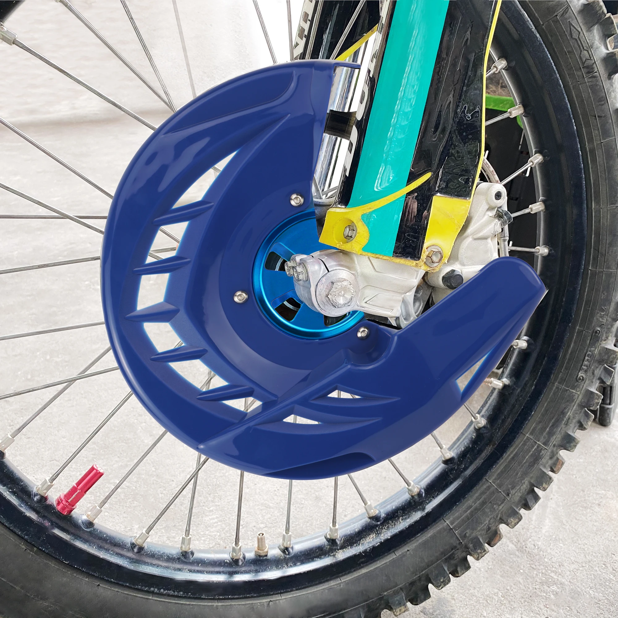 NICECNC For Husqvarna TE 300 TE250 FE350 FE450 FE501 FE250 TX300 TC125 TC250 FC350 FC450 FX350 2016-2025 Front Brake Disc Guard