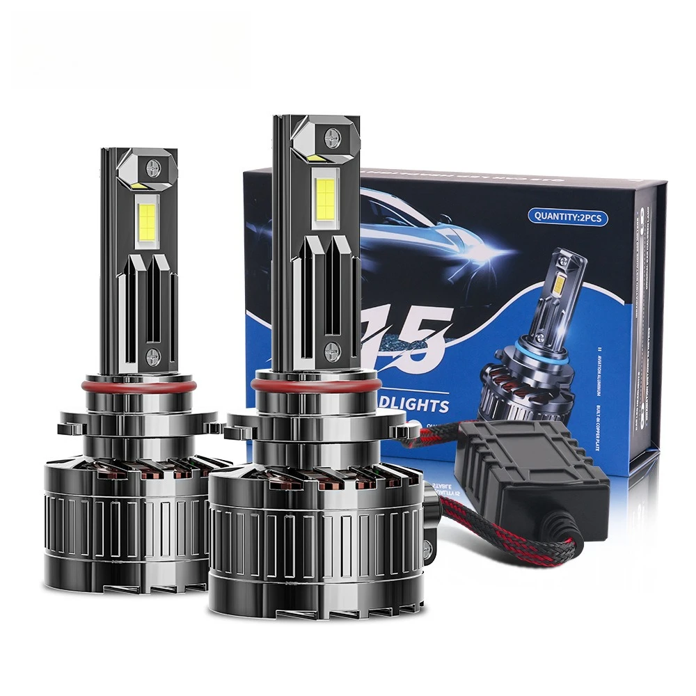 

New Q15 3570 LED Car Headlight Bulb 150W High Power Front Lamp Auto Lighting Penetration Car Accessories