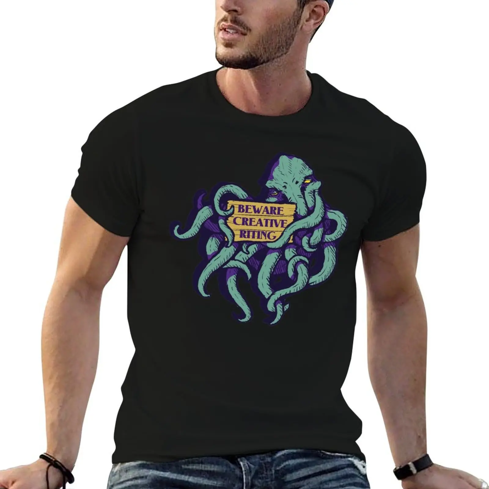 

Beware Creative Riting T-Shirt t shirts for man graphic vintage t shirts for man graphic tees T-Shirt