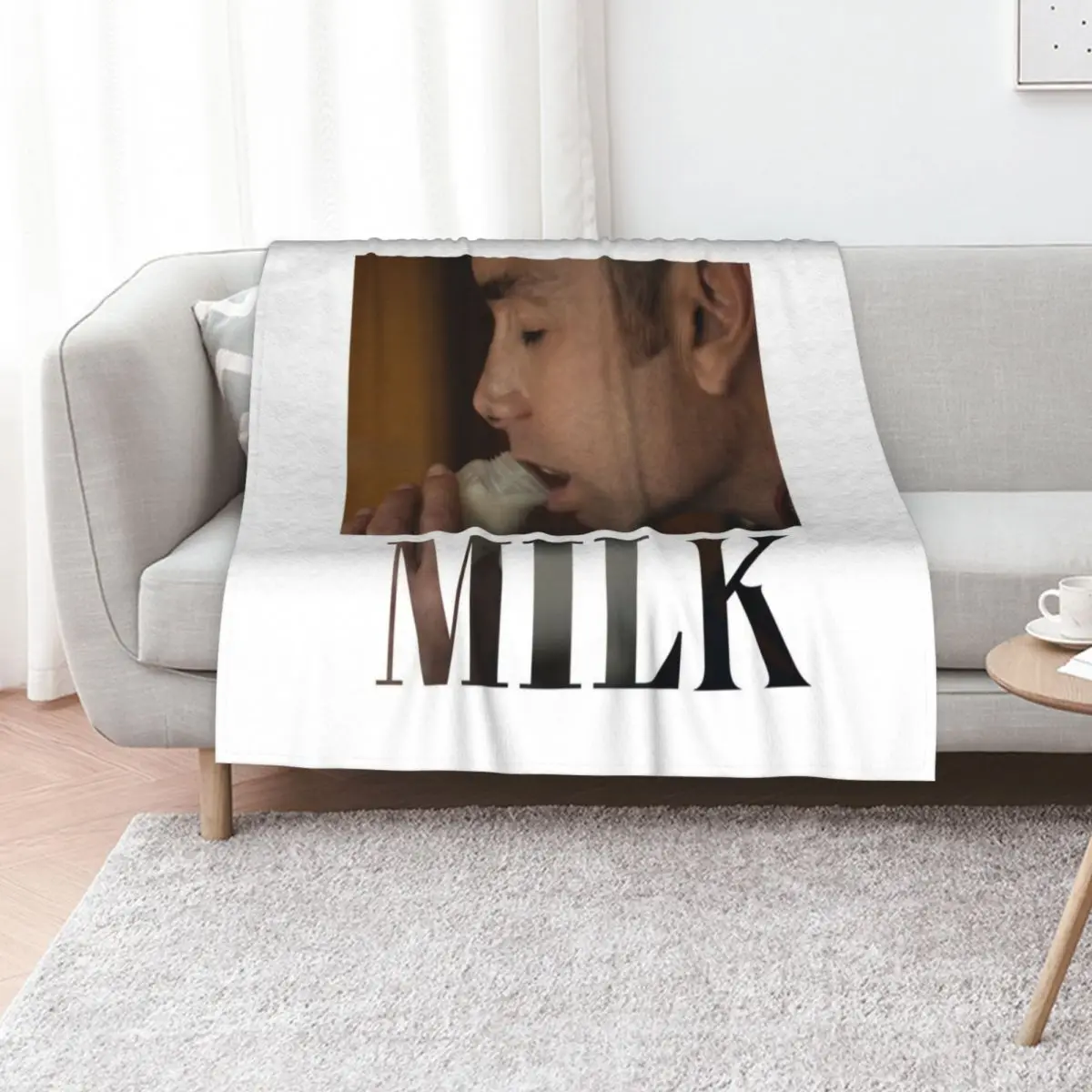 

Homelander milk Throw Blanket Warm Comfortable Blanket Gift for Parents Friends