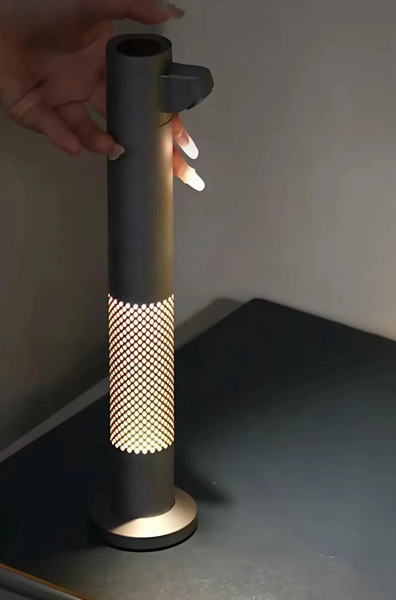 

LED Portable Table Lamp Atmosphere Lamp Bedroom Head Reading Night Light Wireless Rechargeable Camping Light