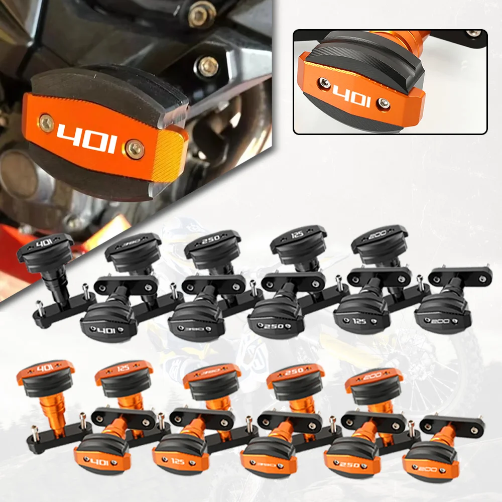 

Для DUKE 125 DUKE 200 DUKE 250 DUKE 390 Duke 390 2014-2024 мотоциклетная защитная рамка, слайдер, обтекатель, защита от ударов