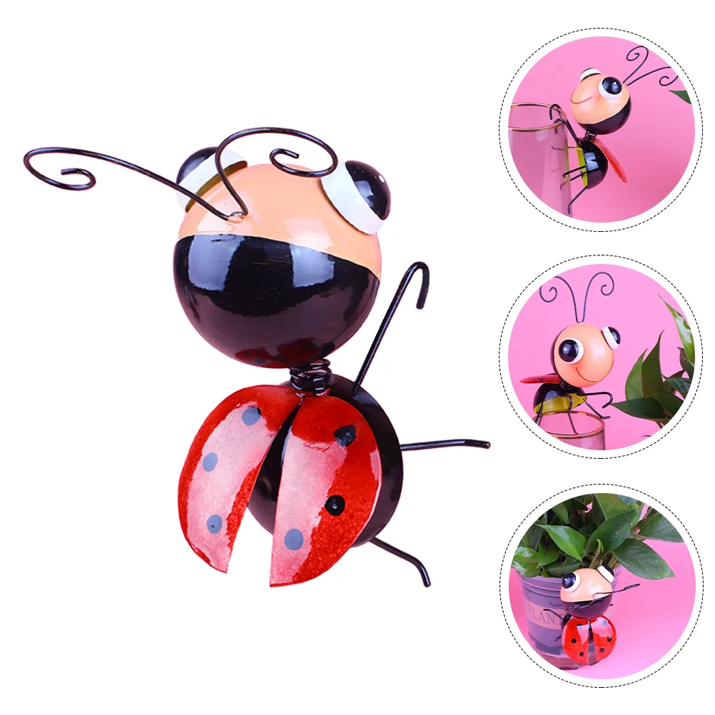 

Wall Decor Garden Beetle Decorations Ornaments Cute Ladybugs Sculptures