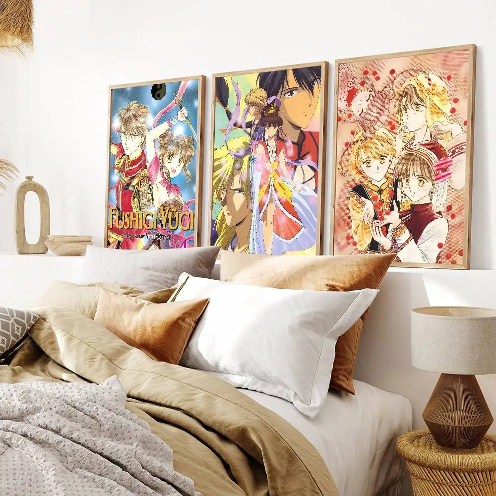 ملصق فوشجي يوجي أنيمي فني ذاتي اللصق مقاوم للماء ملصق ورقي مقهى بار ديكور جدران الغرفة